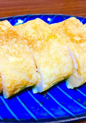炭酸水でふわふわだし巻き卵焼き-レシピのメイン写真