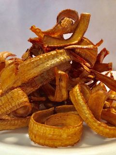 太いゴボウでチップス-レシピのメイン写真