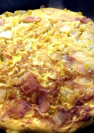 白菜とベーコンのチーズオムレツ-レシピのメイン写真