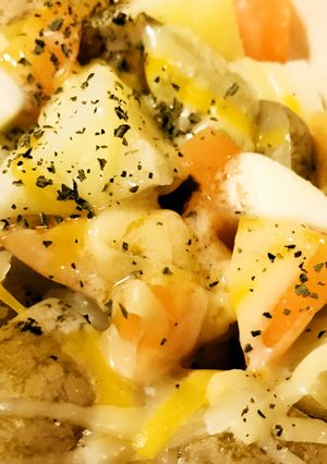 塩ゆで温野菜☆ジャガイモのチーズ＆バター-レシピのメイン写真