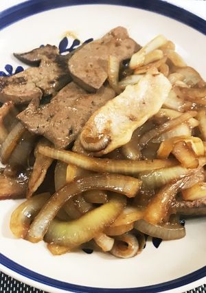 ごま油仕上げ！中華風豚トロレバー炒め-レシピのメイン写真