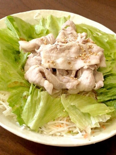 【簡単】冷しゃぶサラダうどん!!-レシピのメイン写真