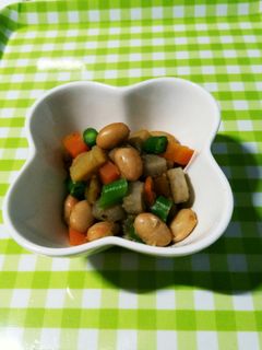 ほっこり♬大豆の五目煮-レシピのメイン写真