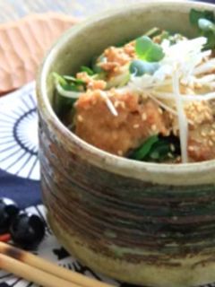 腎臓病・糖尿病にも さばの味噌煮丼-レシピのメイン写真