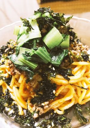 簡単！汁なし坦々麺-レシピのメイン写真