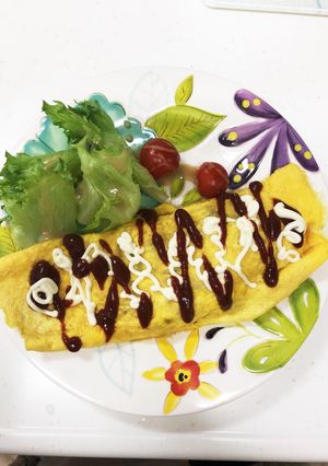 うちバル♡簡単ミンチいらずオムレツ！-レシピのメイン写真