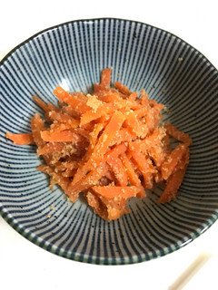 レンジ人参胡麻和え※作り置き※離乳食後期-レシピのメイン写真