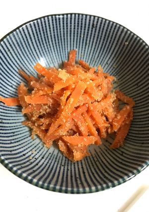 レンジ人参胡麻和え※作り置き※離乳食後期-レシピのメイン写真