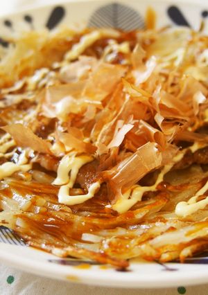 じゃが芋のお好み焼き風ガレット♪-レシピのメイン写真