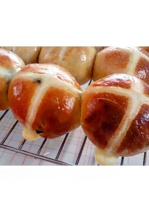 イースターに！【ホットクロスバンズ】-レシピのメイン写真