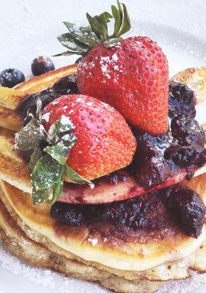 Buttermilk パンケーキ AUS-レシピのメイン写真