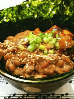 簡単♡海苔で与えるインパク丼♡-レシピのメイン写真