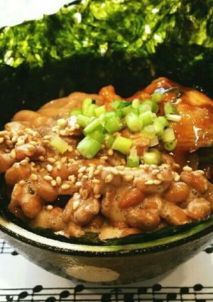 簡単♡海苔で与えるインパク丼♡-レシピのメイン写真