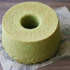 รูปของ 米粉の抹茶シフォンケーキ