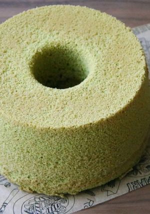 米粉の抹茶シフォンケーキ-レシピのメイン写真