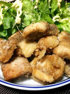 サクっふわ♪「メカジキあらの竜田揚げ」-レシピのメイン写真