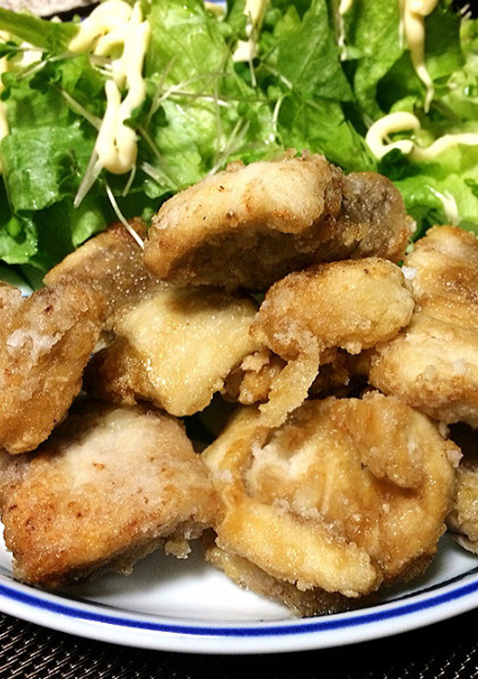 サクっふわ♪「メカジキあらの竜田揚げ」-レシピのメイン写真