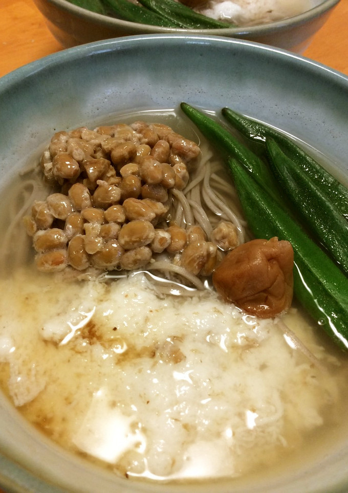 ネバネバ3種の蕎麦-レシピのメイン写真