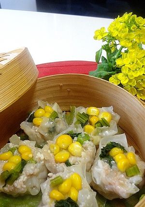 菜の花しゅうまい✿-レシピのメイン写真