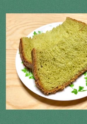 HBで簡単☆抹茶の和ぱん♬-レシピのメイン写真