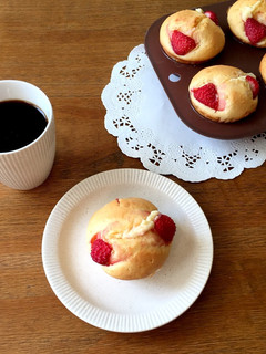 クリームチーズのいちごマフィン♡-レシピのメイン写真