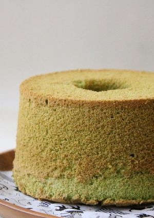 青汁のシフォンケーキ-レシピのメイン写真