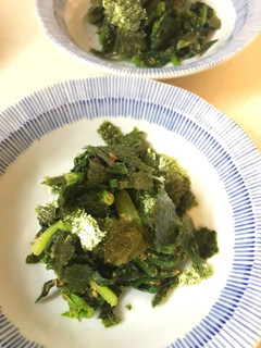 ほうれん草のロースト亜麻仁和え-レシピのメイン写真