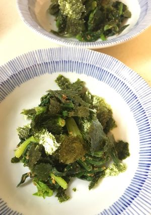 ほうれん草のロースト亜麻仁和え-レシピのメイン写真