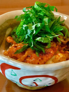 チーズ照焼豚丼 辛子マヨあえ大葉超乗せ-レシピのメイン写真