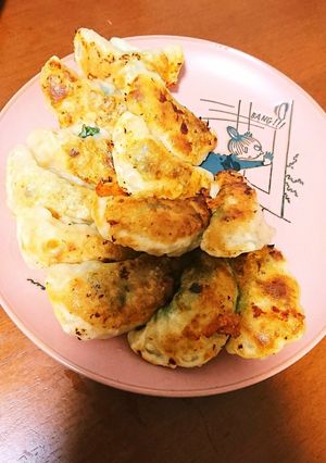 【減量中】大葉チーズの鶏むね餃子-レシピのメイン写真
