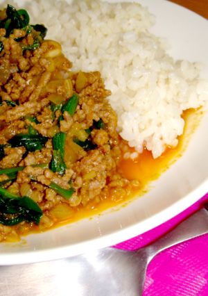 フライパンでほうれん草カレー☆-レシピのメイン写真