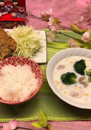 豚肉とレンコンのクリームシチュー-レシピのメイン写真