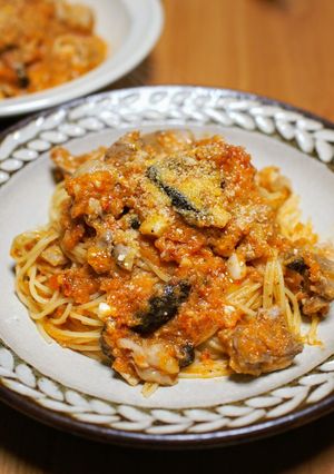 トマトベジソースのパスタ-レシピのメイン写真