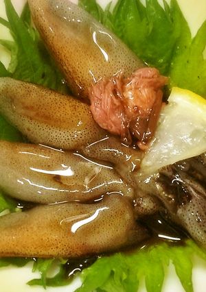 自家製ほたるいかの沖漬け-レシピのメイン写真