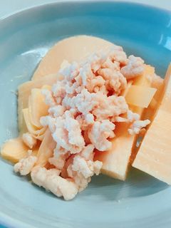 筍の鶏そぼろ煮-レシピのメイン写真