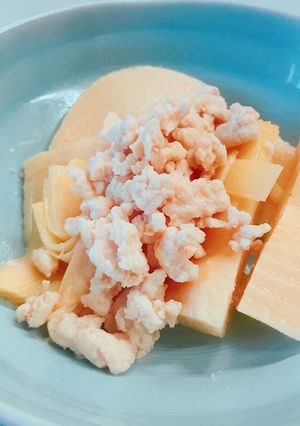 筍の鶏そぼろ煮-レシピのメイン写真