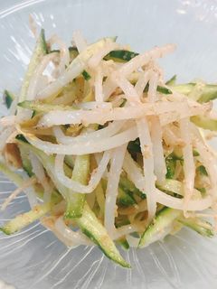 もやしときゅうりの胡麻和え-レシピのメイン写真