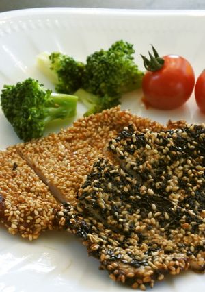 香ばしい☆豚肉のごま焼き❀-レシピのメイン写真