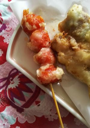 トマトの串揚げ❗️-レシピのメイン写真