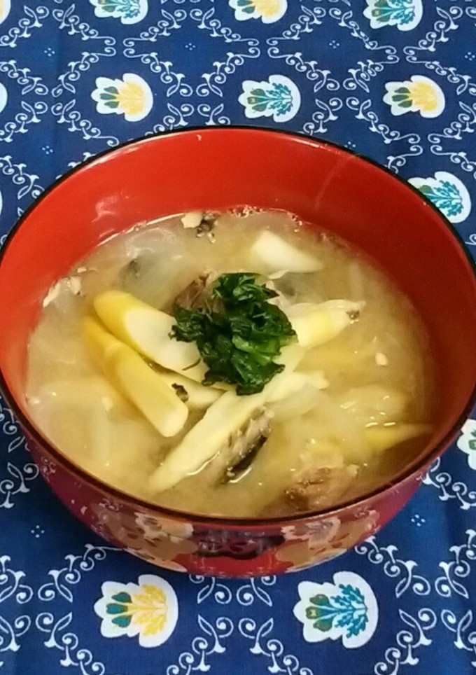 さば缶deたけのこ汁♪-レシピのメイン写真