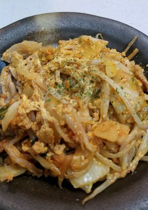 新感覚❗簡単ガチで豚キムチ-レシピのメイン写真