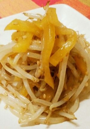 もやしとたくあん炒め-レシピのメイン写真