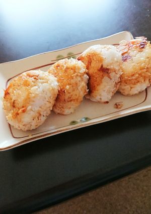 シーチキンと鰹節の焼おにぎり-レシピのメイン写真