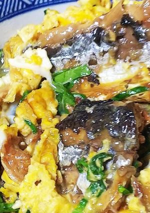 キャンプ飯★超簡単★さんまの蒲焼き丼★-レシピのメイン写真