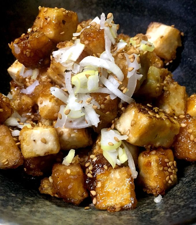 厚揚げの甘辛揚 by まろまろま～ 【クックパッド】 簡単おいしい