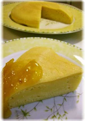 炊飯器で☆もっちもち豆腐ケーキ♡-レシピのメイン写真