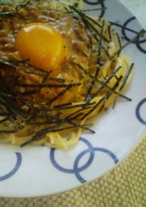 納豆パスタ☆-レシピのメイン写真