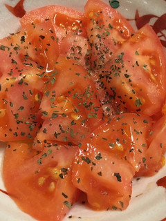 1分おつまみ「トマトだけカプレーゼ」-レシピのメイン写真
