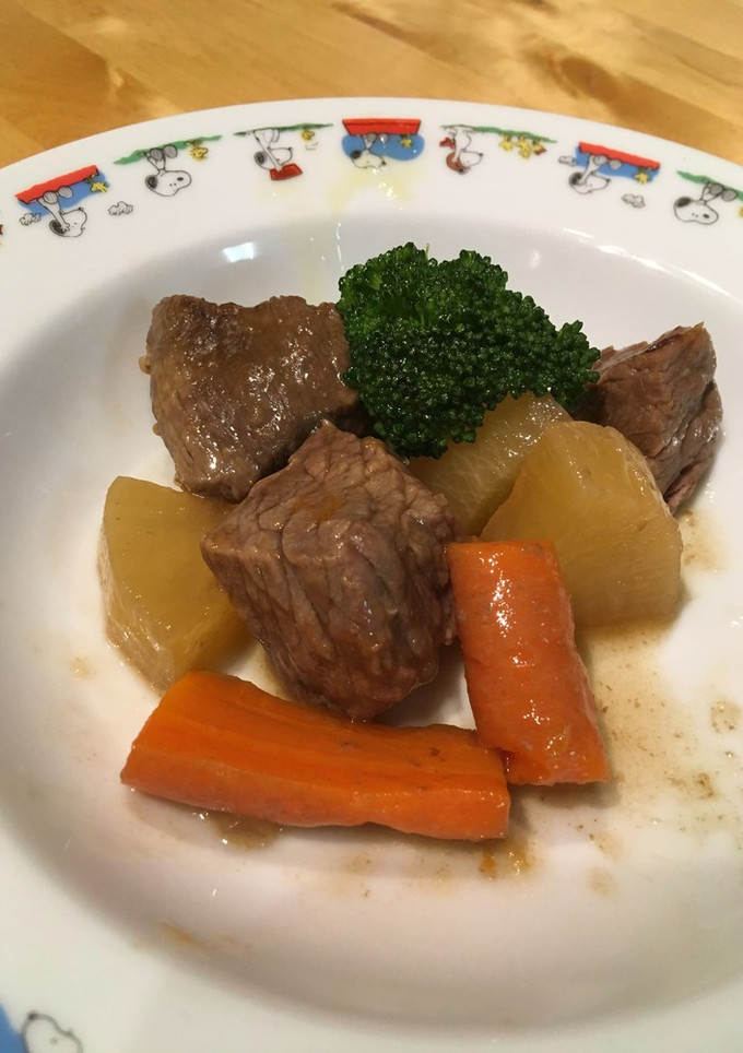 簡単牛肉と大根の煮込み-レシピのメイン写真