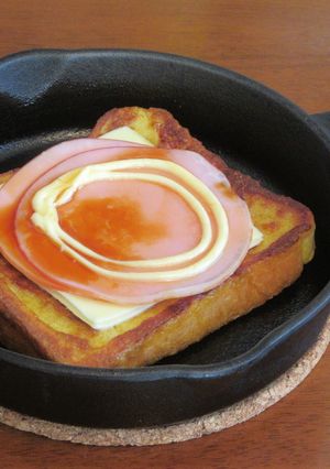 とろ～り！チーズとハムのフレンチトースト-レシピのメイン写真